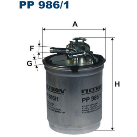 FILTRO DE COMBUSTIBLE PP9861 FILTRON