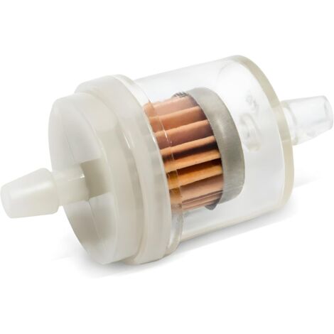 Filtro de combustible universal para motocicleta, filtro de combustible rápido para motocicletas de 6 mm, scooters, generadores, motocicletas, cortacéspedes y automóviles.