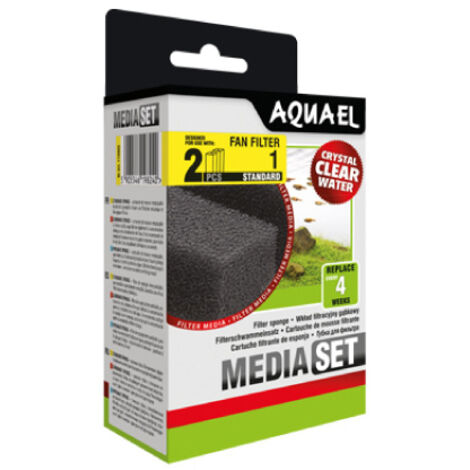 Filtro de esponja de Aquael Recamboa-Plus-Plus (2 uni)