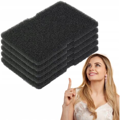 Filtro de esponja lavable para secadora Beko Grundig SET 5 uds.