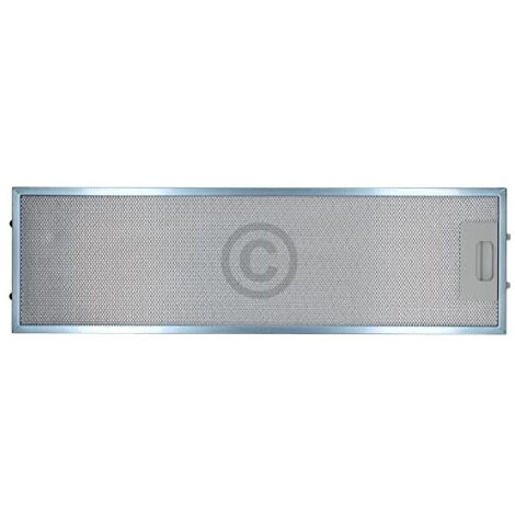 Filtro de grasa metálico compatible con Gorenje 366534 534 x 159 mm para campana extractora.