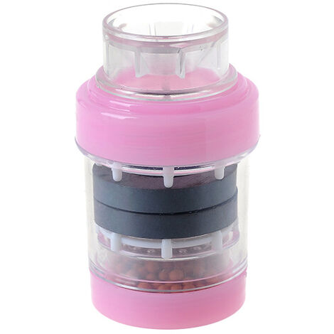 filtro de grifo purificador de agua grifo a prueba de salpicaduras extensor de grifo sin fugas filtro de grifo de cocina ablandador de agua grifo grifo rosa