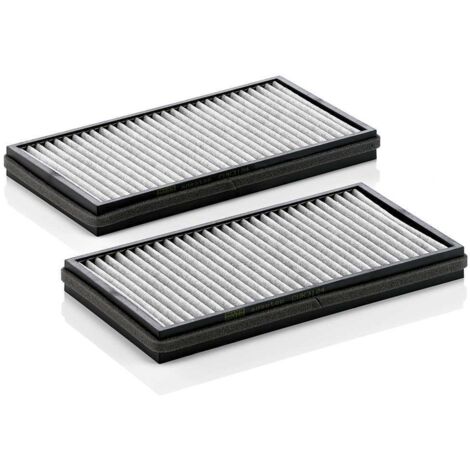 FILTRO DE HABITÁCULO MANN FILTER BMW E65/66 01- CON CARBÓN ACTIVO 2 UDS.
