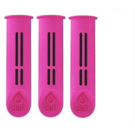 Filtro de inserción para botella Dafi rosa, 3 unidades