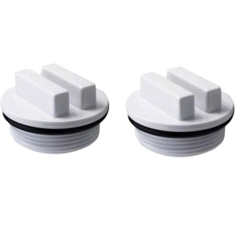 Filtro de piscina de 2 piezas SP1022C y tapa anticongelante con junta tórica para invernar piscinas, compatible con la mayoría de los filtros de piscina Hayward Pentair.