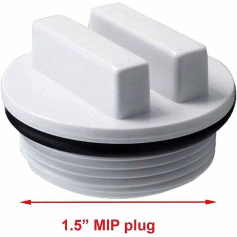 Filtro de piscina SP1022C y tapón de invernaje con junta tórica para invernar piscinas durante la temporada de invierno y compatible con la mayoría de los filtros de piscina Hayward Pentair (paquete d
