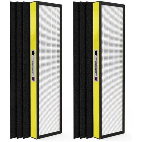 Filtro de repuesto HEPA FLT5300 C KZQ (paquete de 2), compatible con AC5000, AC5000E, AC5250PT, AC5350B, AC5350BCA, AC5350W y AC5300B