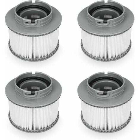 Filtro de repuesto para bomba de cartucho filtrante MSPA FD2089 para piscinas, spas y jacuzzis (paquete de 4)