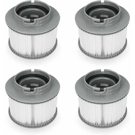 Filtro de repuesto para MSPA FD2089, cartucho de filtro para bomba de piscina, jacuzzi y spa, 4 unidades