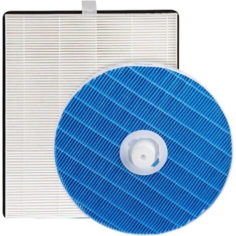Filtro de repuesto para purificador de aire Philips HU5930/HU5931, compatible con humidificador. Incluye 1 filtro HEPA y 1 filtro de carbón activado.