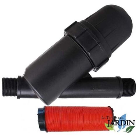 Filtro De Riego 3/4"  Sistema De Anillas Discos 120 Mesh  Para TuberÃ­a 32Mm  FiltraciÃ³n Eficiente  ProtecciÃ³n Sistema Riego