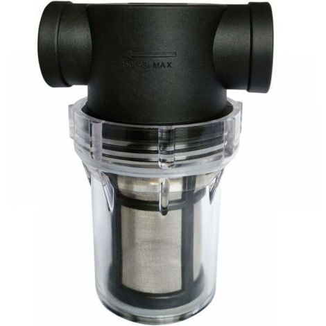 Filtro de tubería de 4 pulgadas para bombas con filtro de acero inoxidable de malla 80