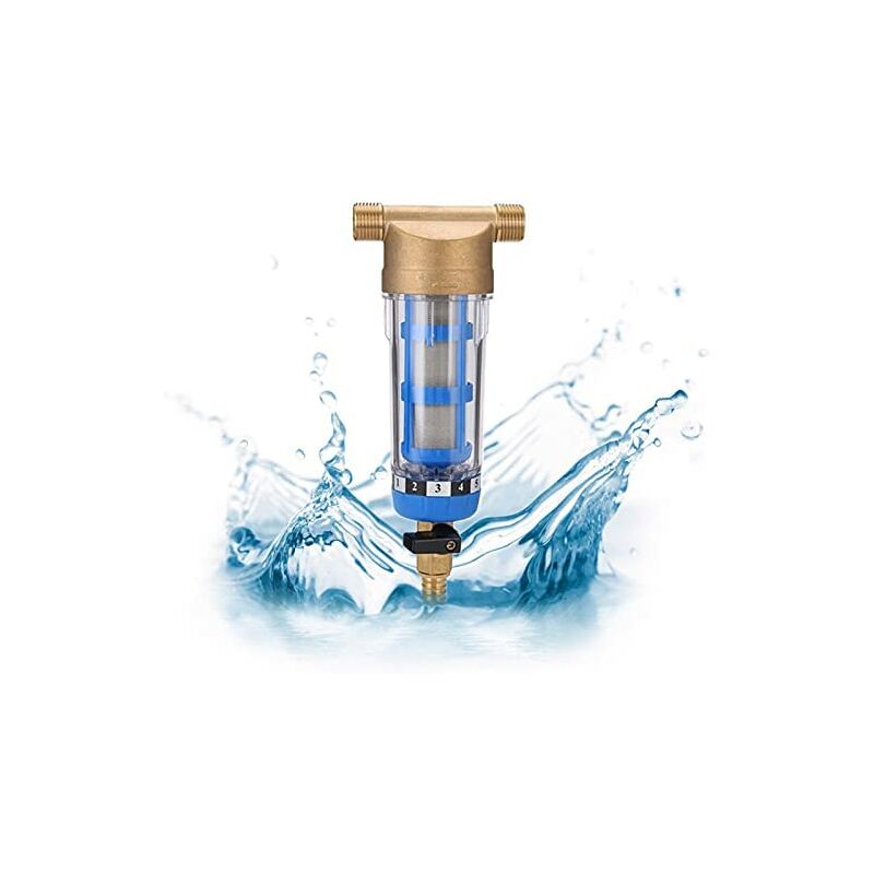 Newton Filtro dell'acqua ultra ceramico compatibile con Franke 02, filettatura M15, filtro dell'acqua per la riduzione di cloro, cisti e metalli pesanti (3