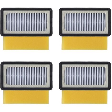 Filtro di ricambio efficiente per aspirapolvere, filtro pre-motore e post-motore in schiuma per Bissell 1008 CleanView