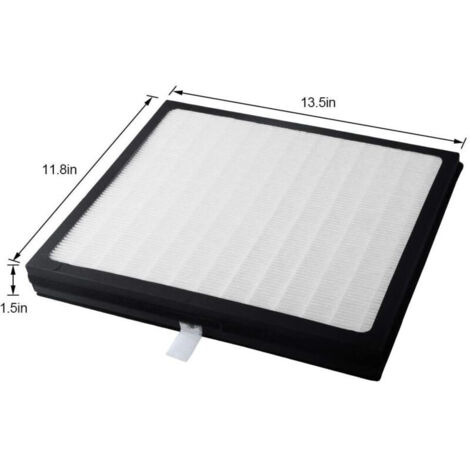 Filtro di ricambio IAF-H-100D compatibile con i purificatori d'aria Idylis AC-2123, AC-2118 e IAP-10-280. Include un filtro HEPA H13 e 2 pre-filtri a carboni attivi per purificare l'aria, la polvere e