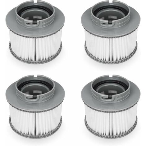 Filtro di ricambio Lafiucy per MSPA FD2089, pompa filtro a cartuccia per hot sub e spa, 4 pezzi