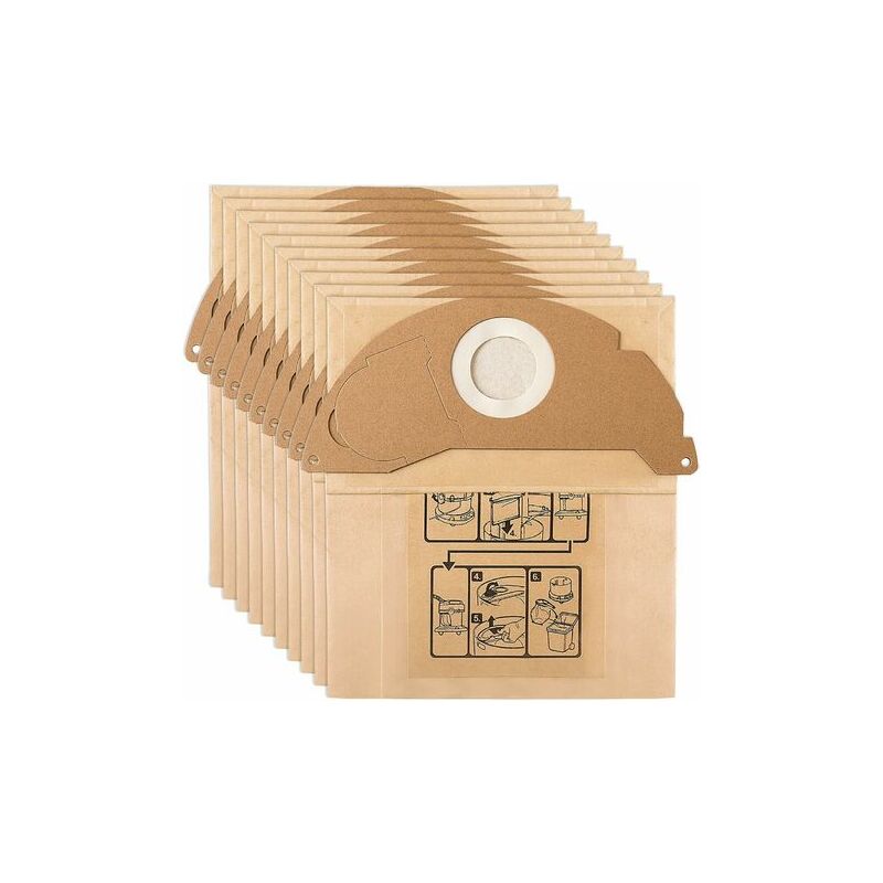 BSR - Filtro di ricambio per aspirapolvere 10