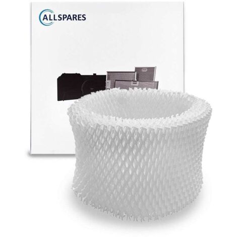 Filtro di umidificazione AllSpares per umidificatori d'aria adatto a Philips HU4102/01 (190x130x30mm)