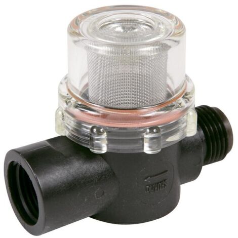 Filtro doppio con filetto per pompa M1/2'' F1/2''