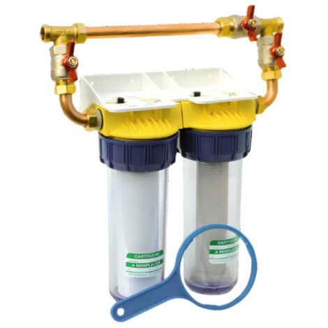 Filtro Duo By Pass, anticorrosione e anticalcare