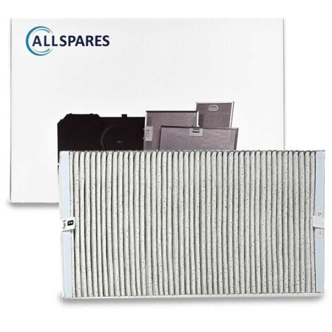 Filtro formaldeide AllSpares per purificatori d'aria compatibile con Philips AC4147/10 (363x278x45mm)