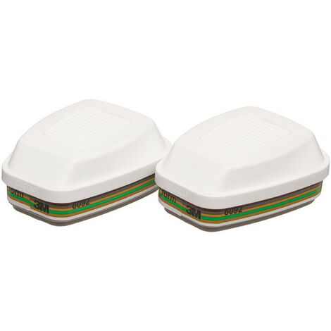 Filtro gas e combinato 6092 A1 B1 E1 K1 P3R EN 14387: 2004 + A1: 2008 per serie (Par 4)