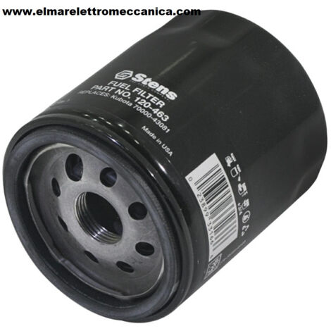 Filtro gasolio per motori Kubota, 88 x 76 mm  310355