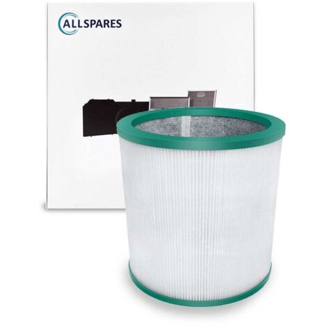 Filtro HEPA AllSpares 360° per purificatori d'aria adatto a Dyson TP02 / TP01 (Ø187x189mm)