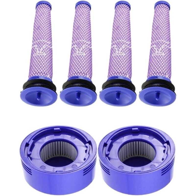 Filtro HEPA, compatible con aspiradora Dyson V8 V7, repuestos de filtro lavables