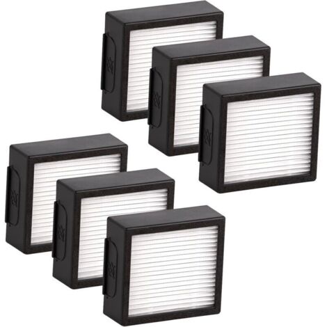Filtro HEPA de repuesto para aspiradora robot Roomba Combo J7+/J5+/J9+ – Paquete de 6, alta eficiencia y compatibilidad garantizada.