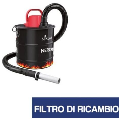 NIKLAS FILTRO HEPA DI RICAMBIO PER BIDONE ASPIRACENERE NERONE DA 18 LT 2018 (24514)