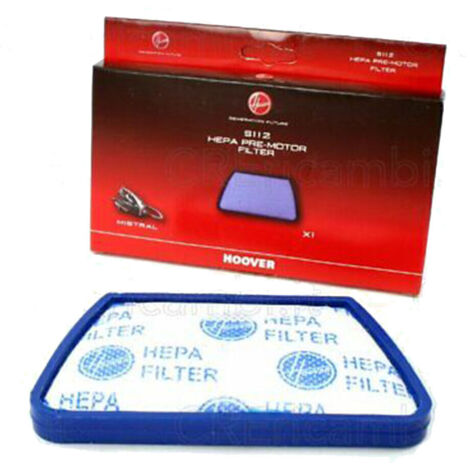 FILTRO HEPA RETTANGOLARE S112 ORIGINALE ASPIRAPOLVERE HOOVER 35601237