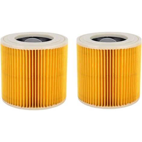 Filtro Hepa umido e secco per aspirapolvere A2004 A2054 A2204 A2656 WD2.250 WD3.200 WD3, parti di ricambio (Color : 2PCS)