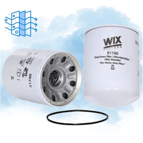 Filtro idraulico sostitutivo WIX Filters 51740 SH56775 SPH94009 W12542x