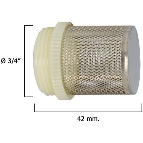 Filtro Inoxidable Para Válvula Retencion    3/4"