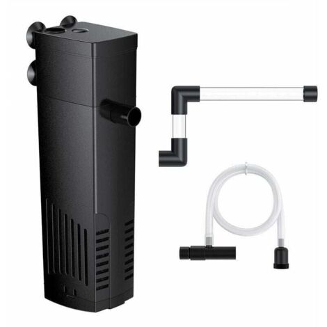 Filtro interno per acquario, pompe e filtri per acquari d'acqua dolce o salata, acquari per tartarughe, da 20 a 40 litri