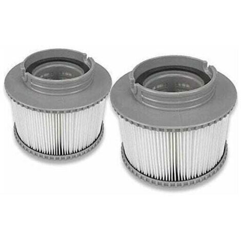 Filtro MSpa, cartucho de filtro para piscina, cartucho de repuesto MSpa para bañera, spa y piscina (paquete de 2)