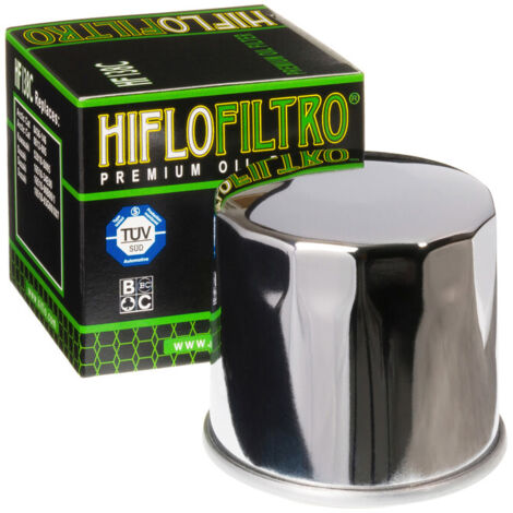 Filtro olio Hiflo HF138 HF 138 cromato Gsxr Dl Vstrom Vz Tl Gsx Gsf Bandit Sv