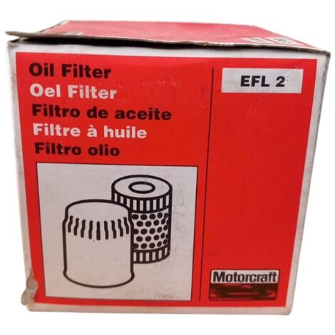 Filtro olio marca motocraft codice efl 2