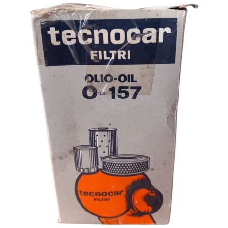 Filtro olio marca tecnocar codice filtro 0-157