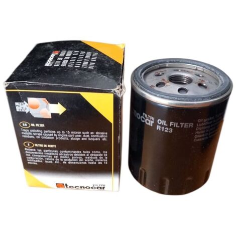 Filtro olio marca tecnocar codice filtro r123