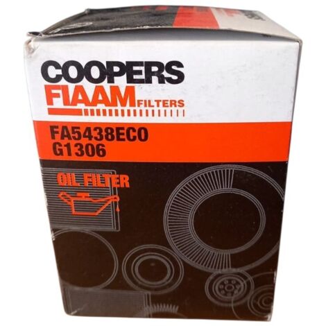Filtro olio motore marca coopers fiaam codice filtro fa5438eco  g1306