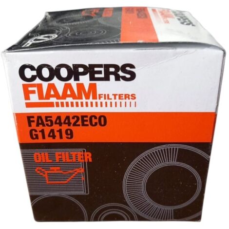 Filtro olio motore marca coopers fiaam codice filtro fa5442eco g1419
