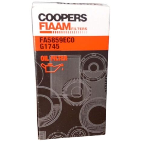 Filtro olio motore marca coopers fiaam codice filtro fa5859eco  g1745