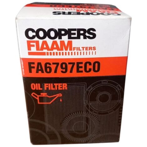 Filtro olio motore marca coopers fiaam codice filtro fa6797eco