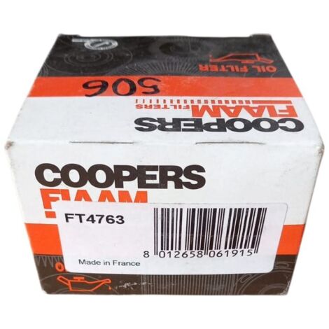 Filtro olio motore marca coopers fiaam codice filtro ft4763