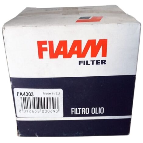 Filtro olio motore marca fiaam filter codice filtro fa4303