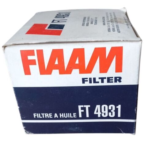Filtro olio motore marca fiaam filter codice filtro ft 4931