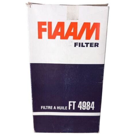 Filtro olio motore marca fiaam filter codice filtro ft 4984