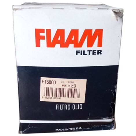 Filtro olio motore marca fiaam filter codice filtro ft5800